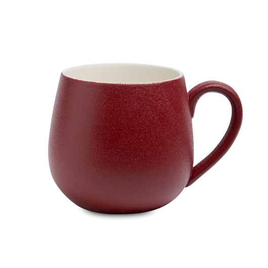 Skodelica Dora Bordeaux Matt 400ml Porcelan