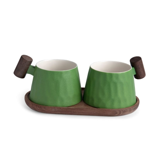 Set skodelic 2/1 PEPINO 0,2l Porcelan