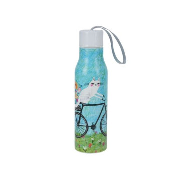 Steklenica Termo Kovinska Cat Worls Bicyicle 500ml