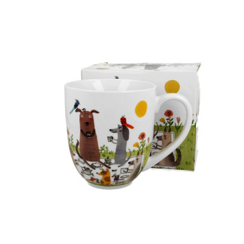 Skodelica porcelan Dog Picnic XXL 1000ml