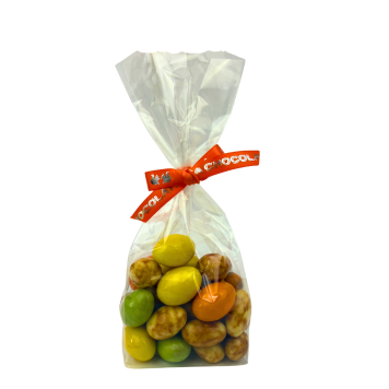 Čokoladna VELIKONOČNA JAJČKA - Mandlji v čokoladi 150g